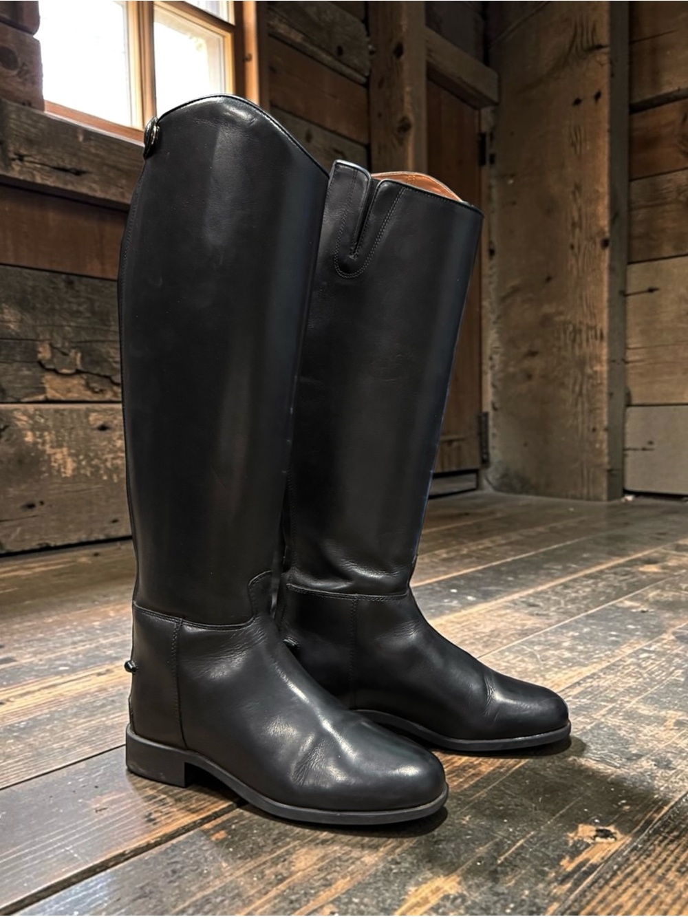 Ariat 55305 Hunter Dress Riding Boots Equestrian Leather Regular Calf Black 6.5